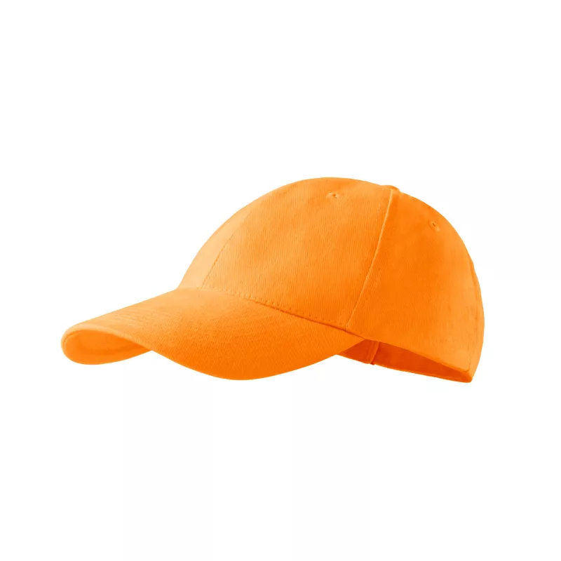 Reklamowa czapka z daszkiem Malfini 6P 305 - mandarynkowy (ADLER305-MANDARYNKOWY)