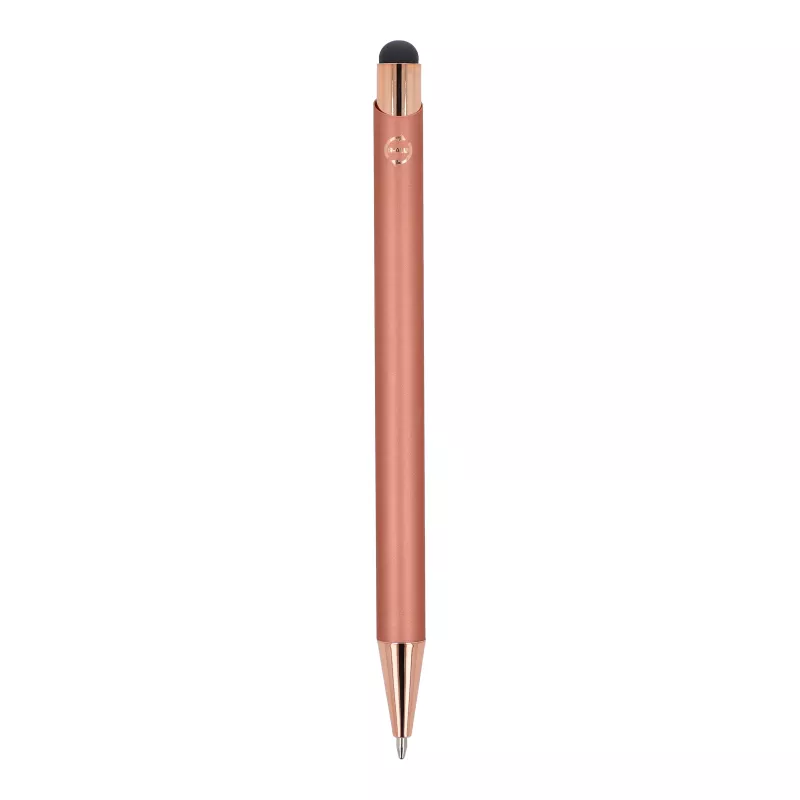 Długopis aluminiowy Prague grawer różowe złoto - różowe złoto (LT87887-N0045)