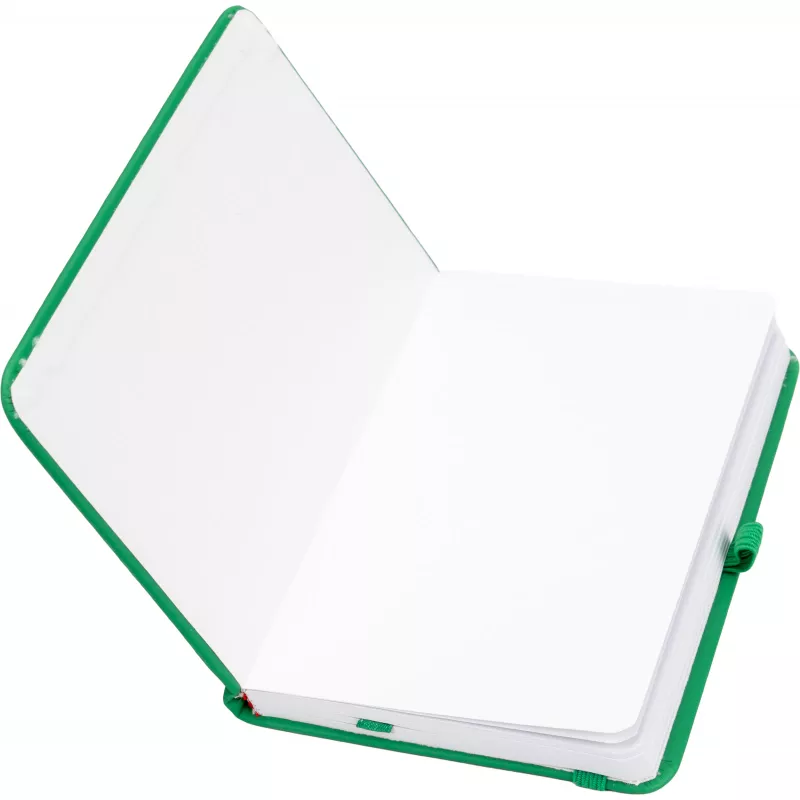 Notes A6 z czystymi stronami LUBECK - zielony (198409)