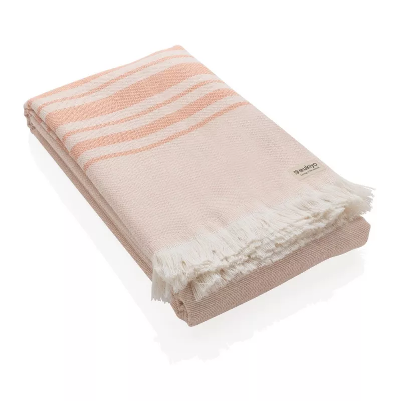 Ręcznik 100 x 180 cm Hammam Ukiyo Yumiko AWARE™ - różowy (P453.799)
