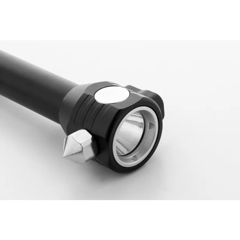 Hemmerg latarka / młotek bezpieczeństwa - czarny (AP864065)