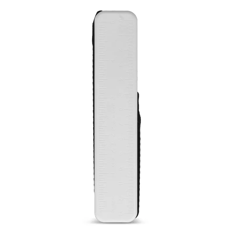Powerbank 5 w 1 - waga samochodowa - latarka - linijka - miernik temperatury - biały (LT95563-N0001)
