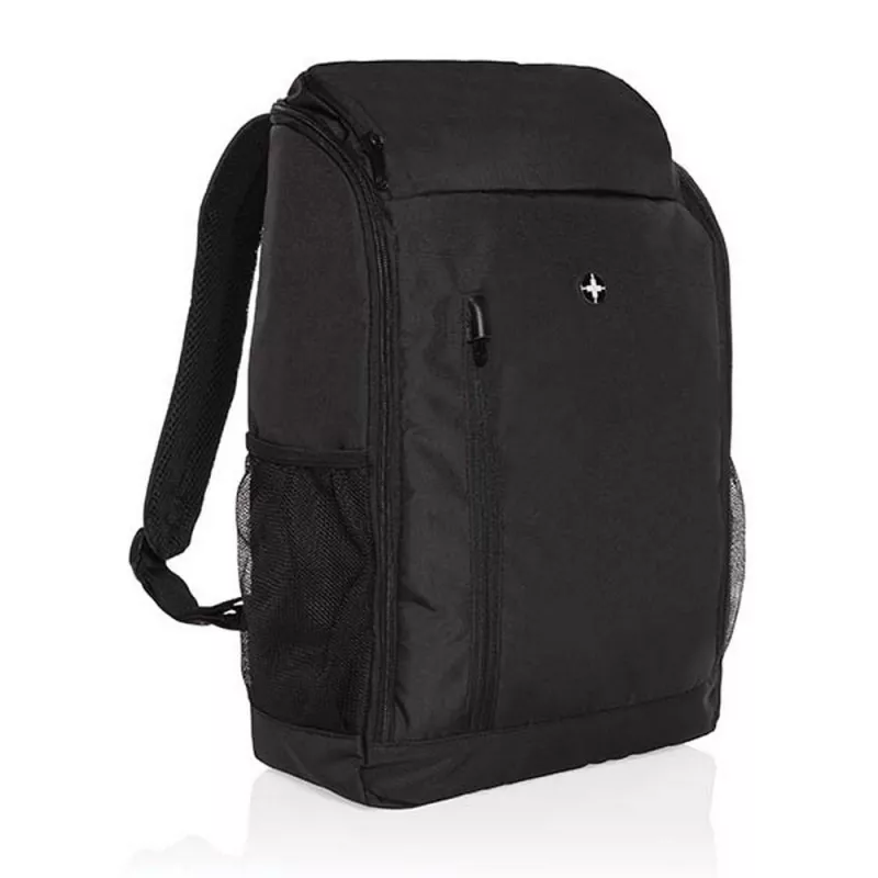 Plecak na laptopa 15" Swiss Peak AWARE™ RPET - czarny (P763.111)