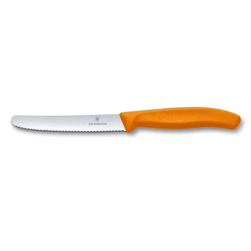 Nóż stołowy Victorinox Swiss Classic - pomarańczowy (67836L11910)
