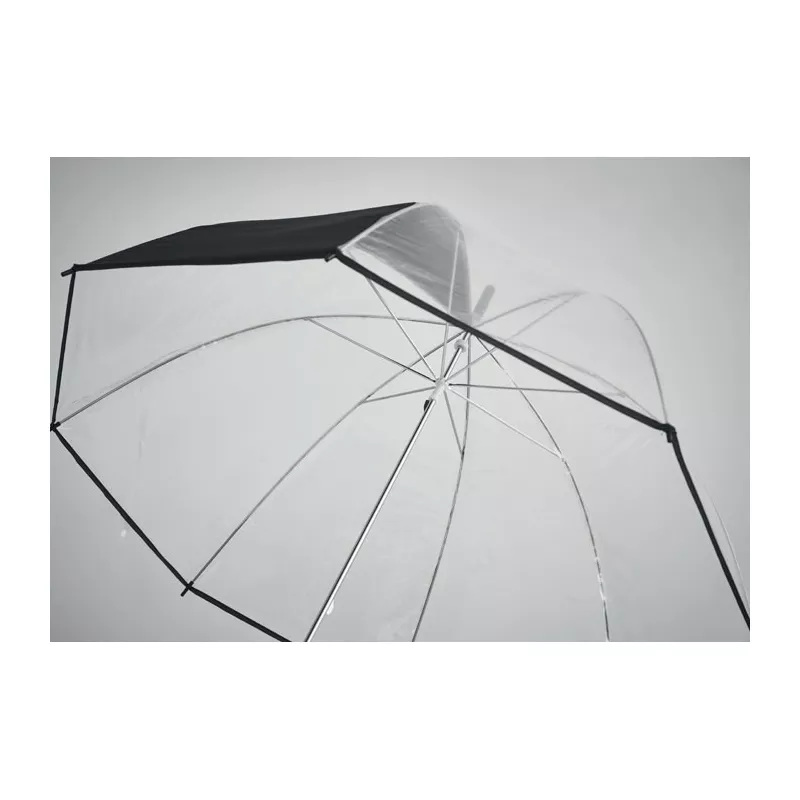 Parasol prosty 23" otwierany ręcznie GOTA - Czarny (MO2167-03)