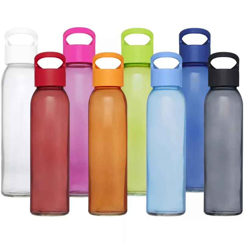 Bidon szklany 500 ml SKY - Różowy (10065541)