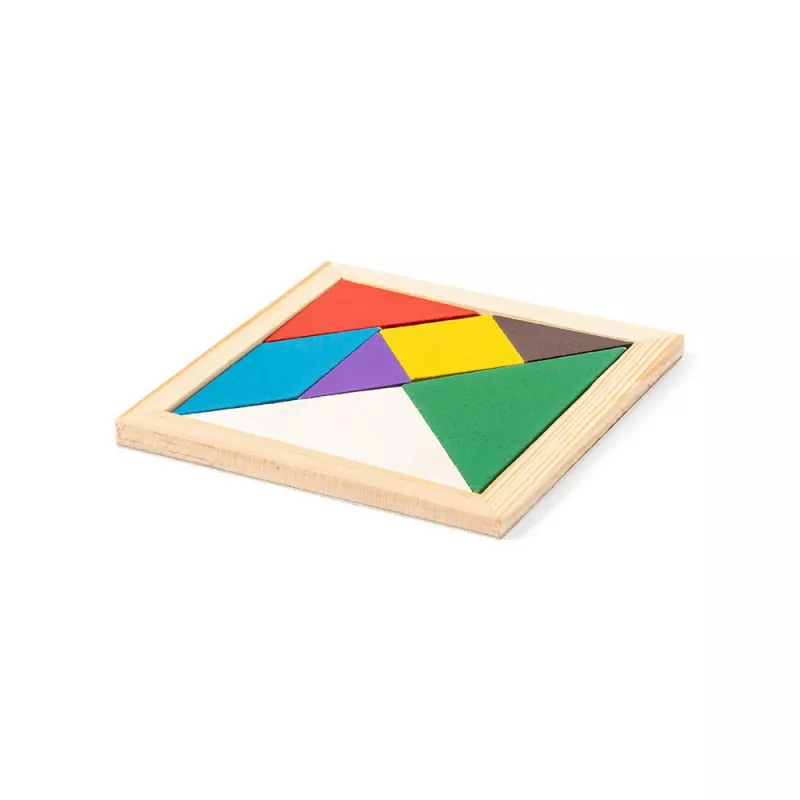 Puzzle tangram - wielokolorowy (V7663-99)