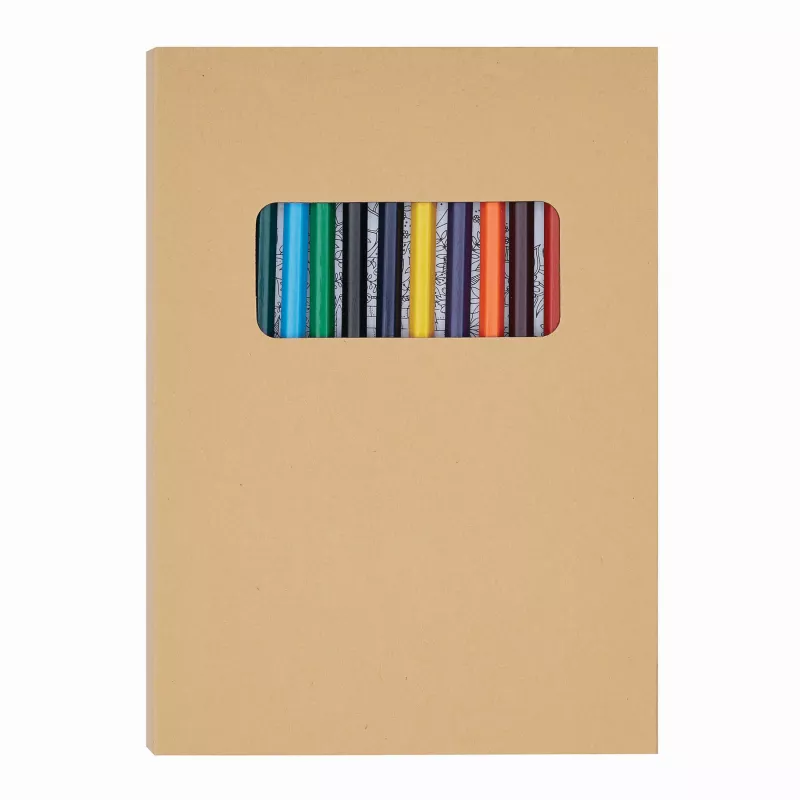 Zestaw do kolorowania COLORFUL BOOK - brązowy (56-0504112)