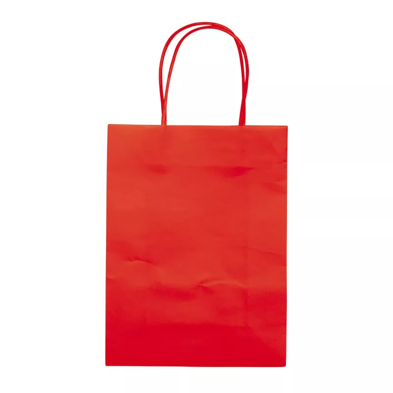 Torba papierowa 18x24x8 cm 120g/m² - czerwony (LT91716-N0021)