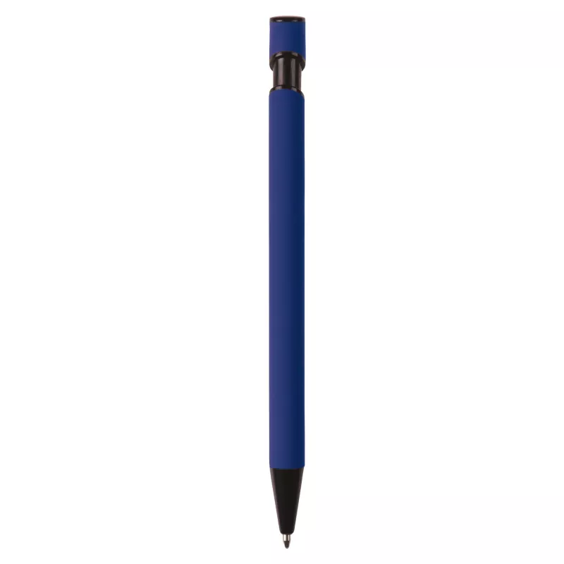 Długopis Valencia soft-touch - ciemnoniebieski (LT87749-N0010)
