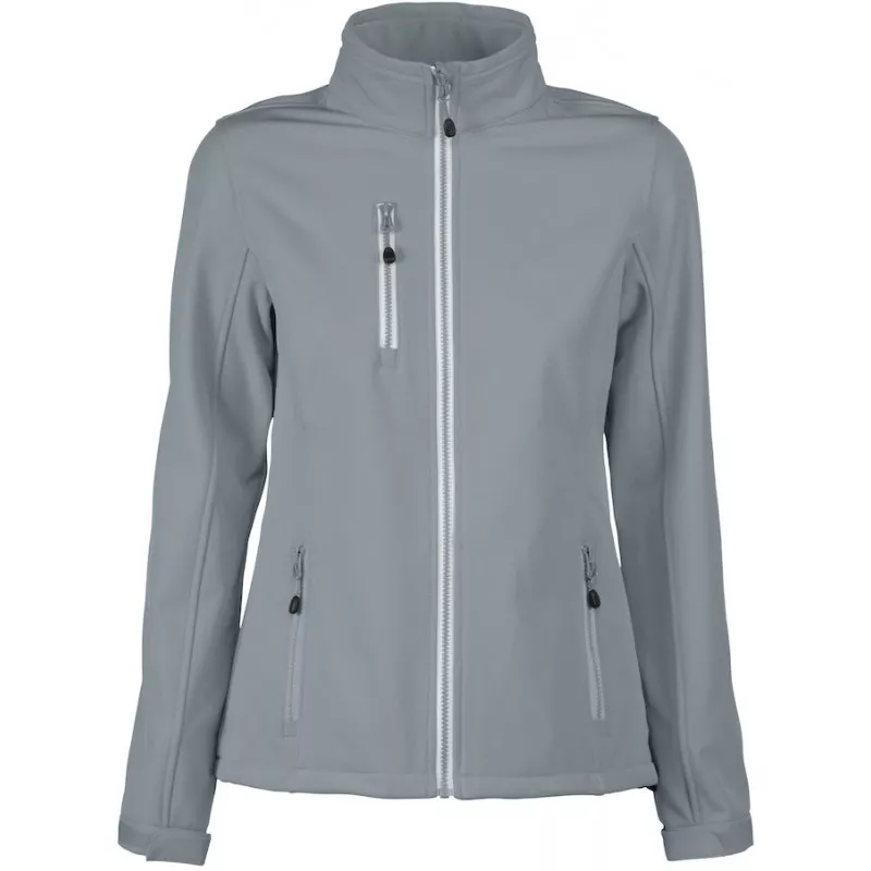 Softshell reklamowy damski 280 g/m² VERT - Stalowy (2261050-METAL GREY)