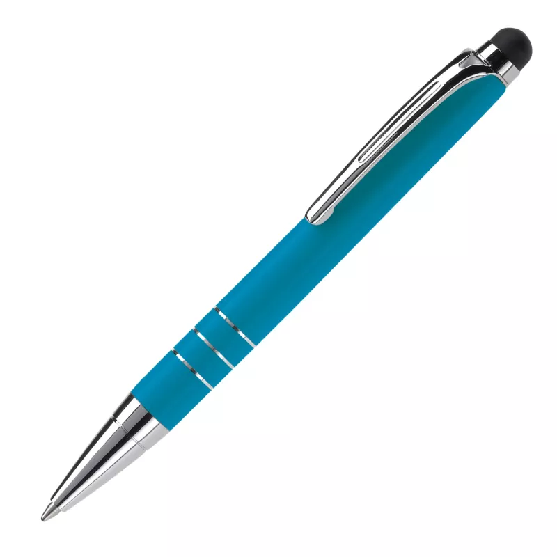 Długopis z dotykowym rysikiem - niebieski (LT87558-N0011)
