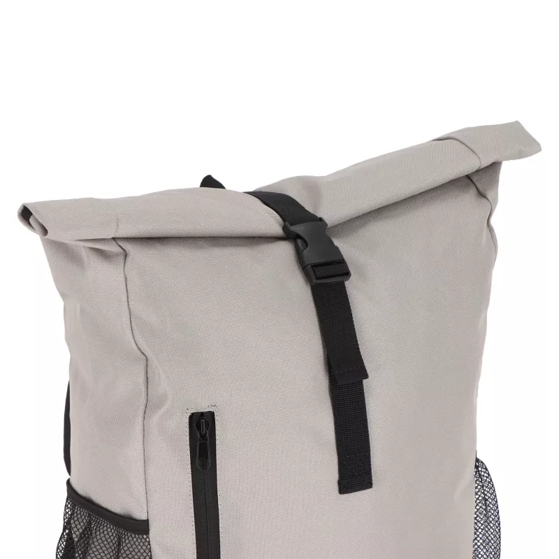 Plecak rowerowy R-PET 600D Rolltop 20L - szary (LT95351-N0061)