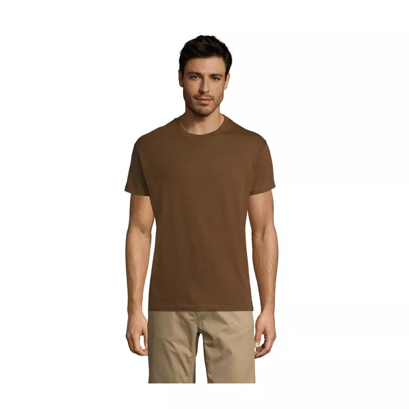 Koszulka unisex bawełniana 150 g/m² Sol's REGENT - Earth (S11380-EA)