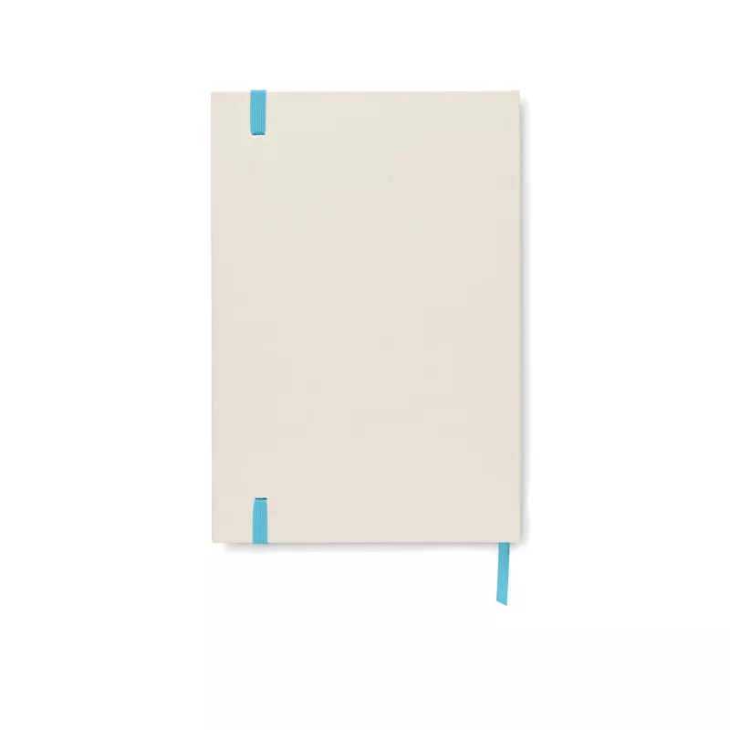 Notes A5 z recyklingu 80 kartek w linię MITO NOTE - Turkusowy (MO6743-12)