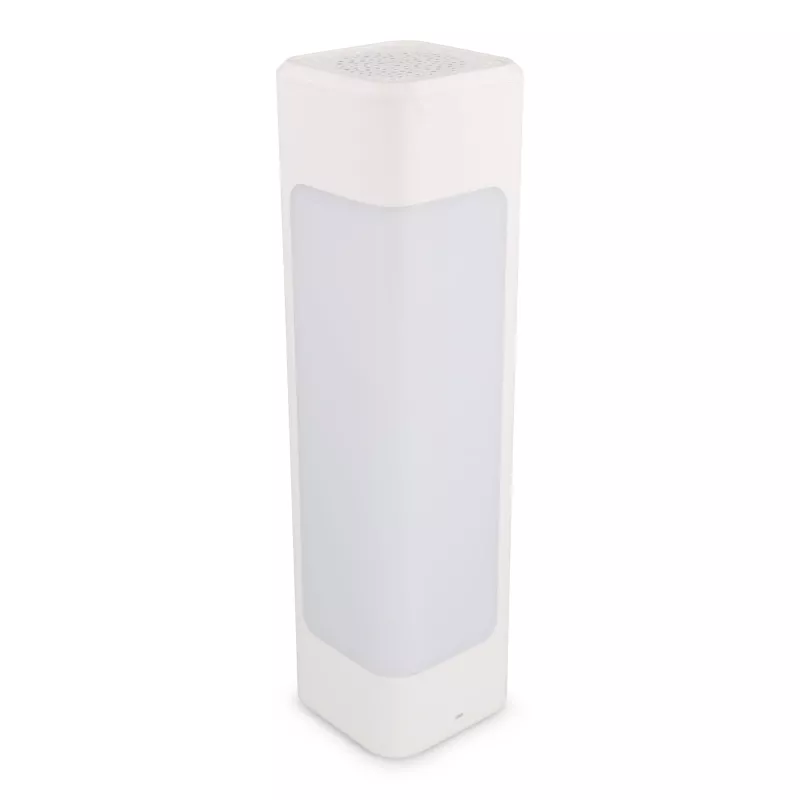 Głośnik White Noise Xoopar Aura wykonany z plastiku z recyklingu - biały (LT41317-N0001)