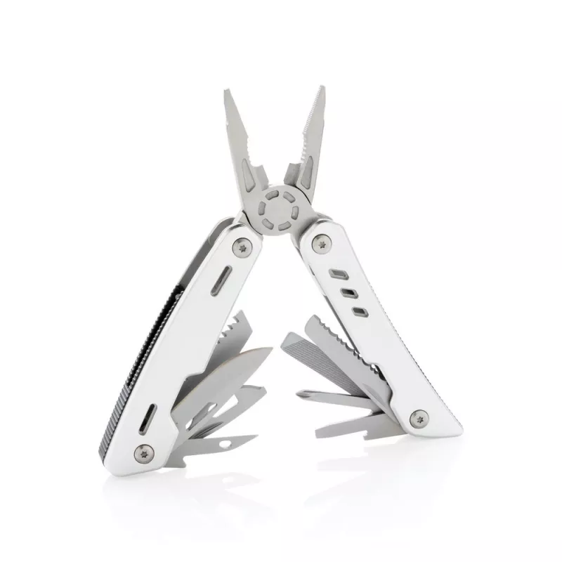 Narzędzie wielofunkcyjne Solid, 12 el. - srebrny (P221.352)
