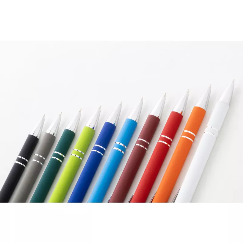 Tonnel Soft długopis dotykowy - biały (AP800148-01)