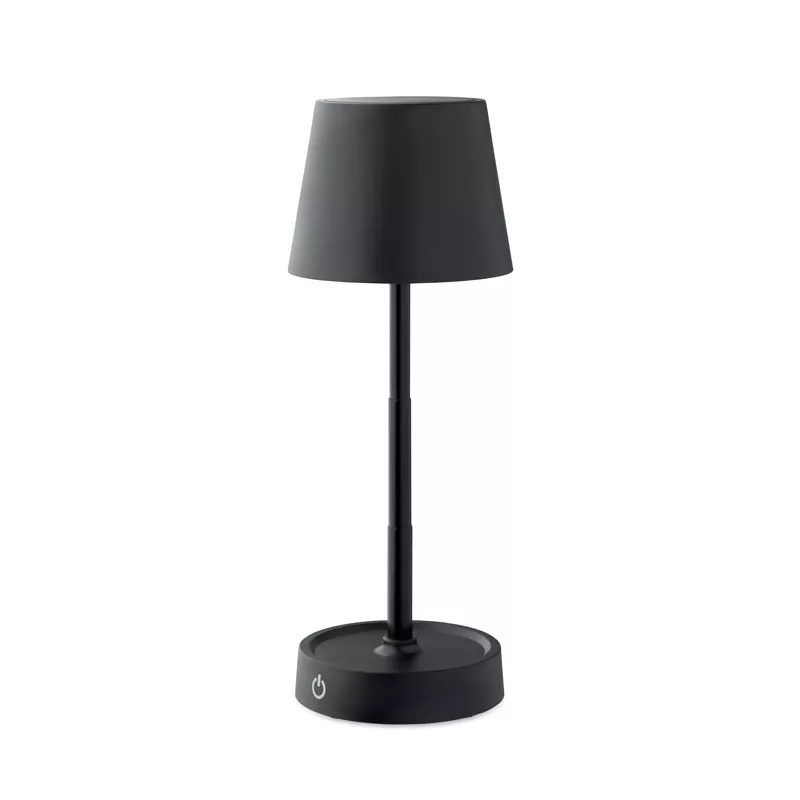 Lampka stołowa LED z akumulatorem 1200 mAh TAPLAMB - Czarny (MO2339-03)