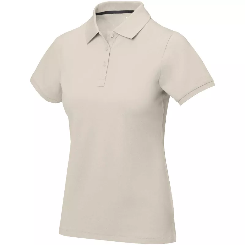 Damskie polo Calgary z krótkim rękawem - Sandstone (38081-SANDSTON)