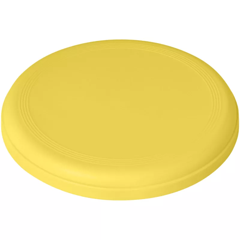 Frisbee reklamowe z recyclingu ø17,7 cm CREST - Żółty (21024011)