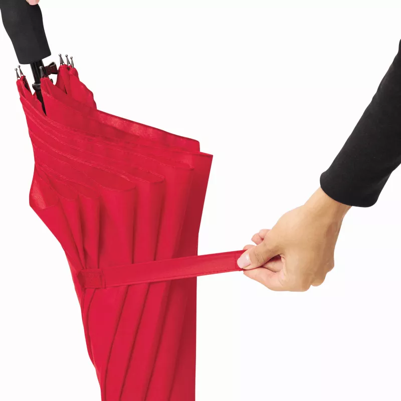 Parasol automatyczny, wiatroodporny - czerwony (56-0104182)