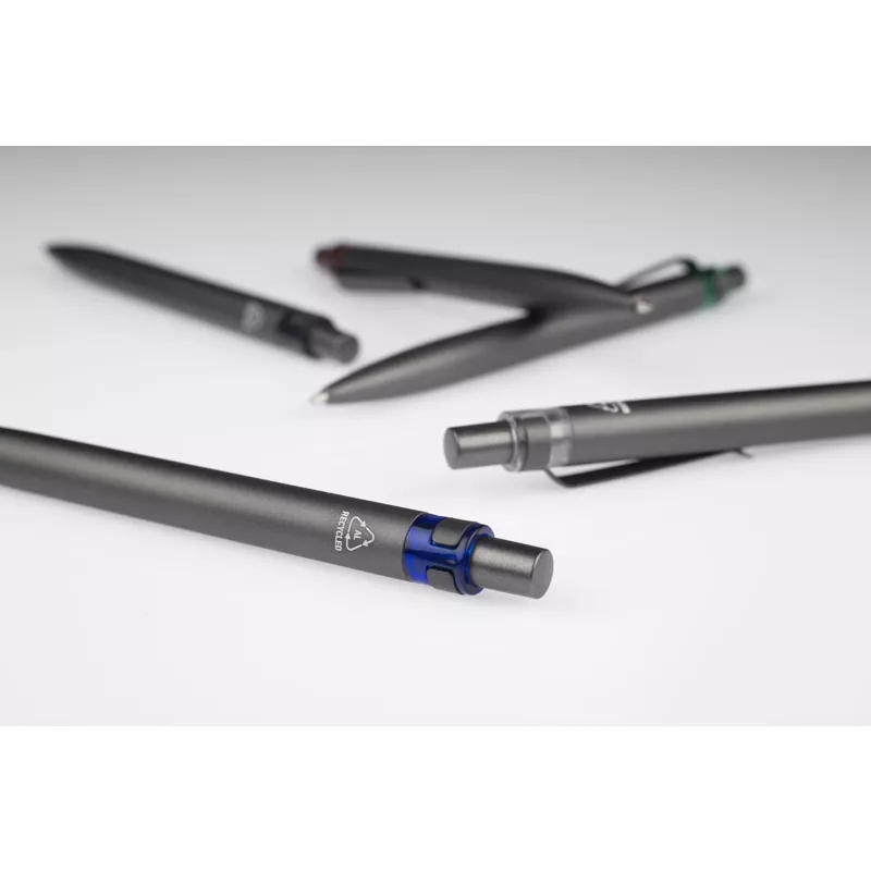 Długopis z recyklingowanego aluminium RAL - niebieski (19738-03)