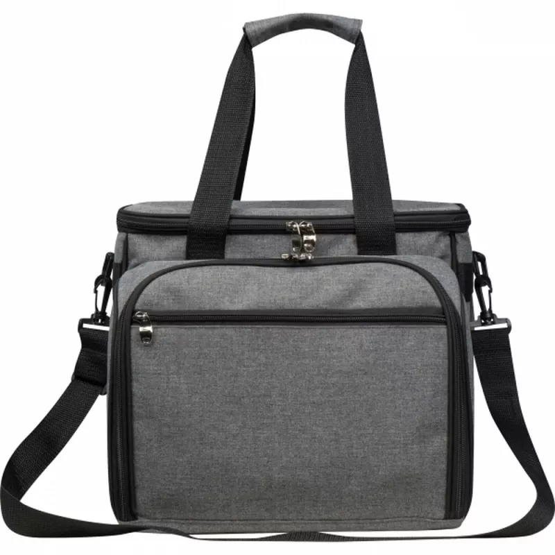 Torba piknikowa termiczna dla 4 osób MUMBAI - ciemnoszary (297577)