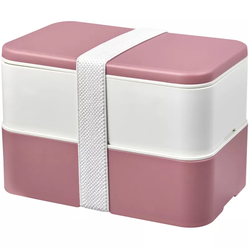 MIYO Renew dwuczęściowy lunchbox - Kość słoniowa-Różowy (21018292)