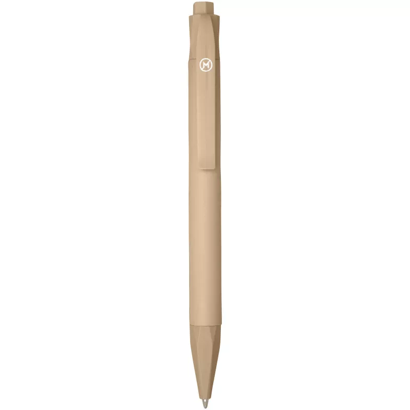 Długopis Terra z plastiku z kukurydzy - Piaskowy (10774330)