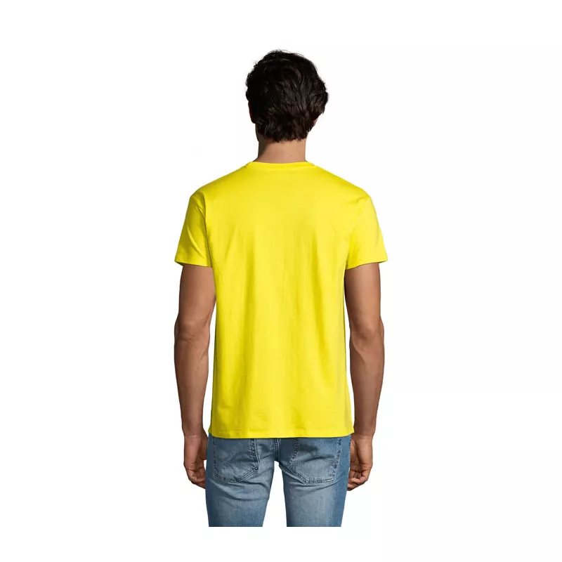 Koszulka męska bawełniana 190 g/m² Sol's IMPERIAL - Lemon (S11500-LE)
