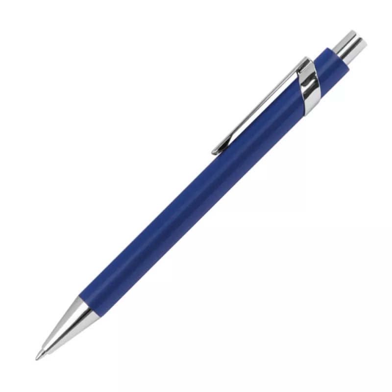 Długopis reklamowy metalowy - matowy - niebieski (1071604)