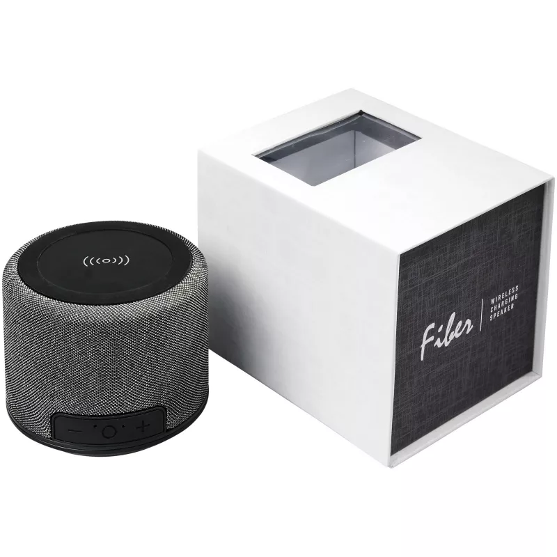 Bezprzewodowo ładowany głośnik Fiber z łącznością Bluetooth® - Czarny (12411100)
