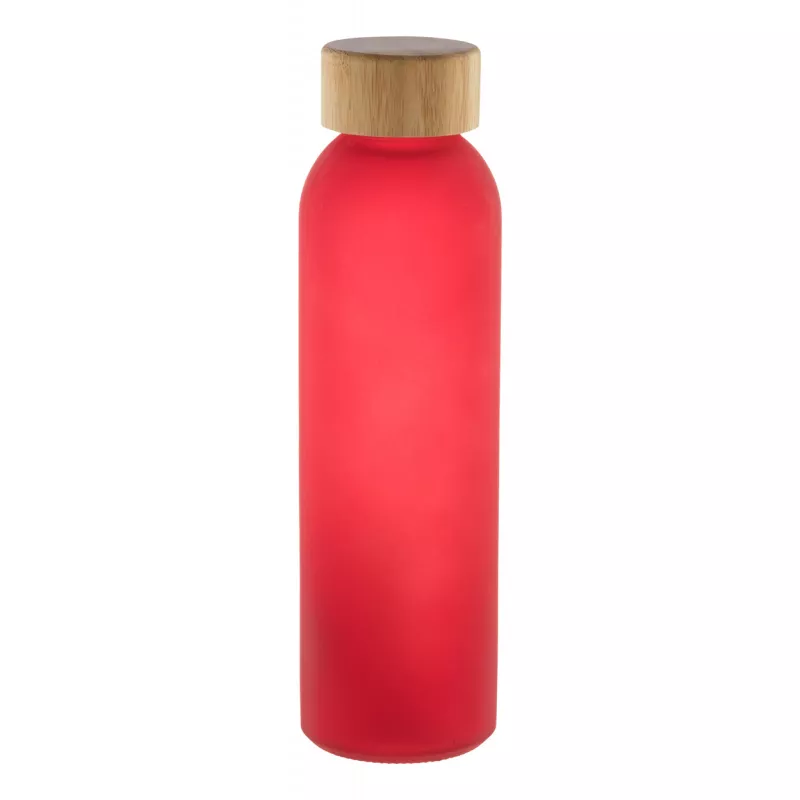Butelka szklana Cloody 500 ml - czerwony (AP800469-05)