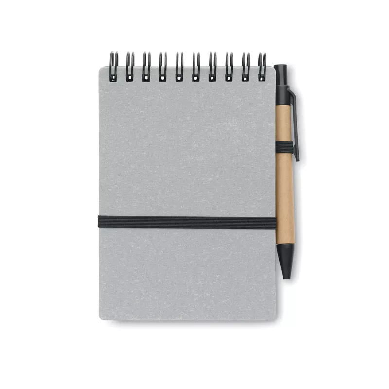 Notes z długopisem 70 kartek w linię NOTIE - Szary (MO2481-07)