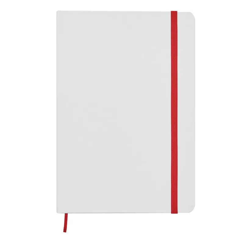 Notes AUTHOR w formacie A5 - biały, czerwony (56-1103266)