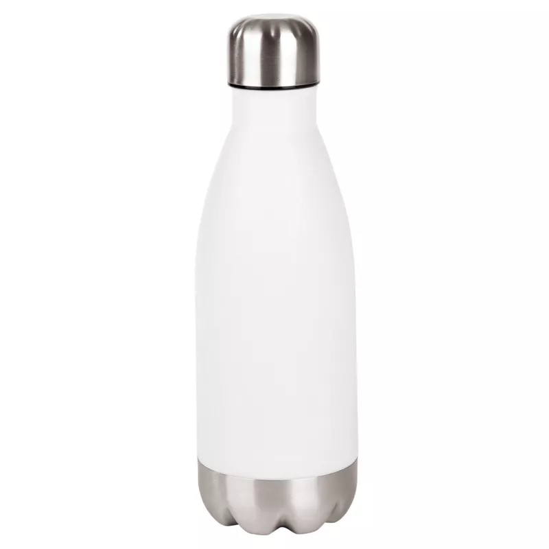 Butelka stalowa PARKY 600 ml - biały (56-0304501)