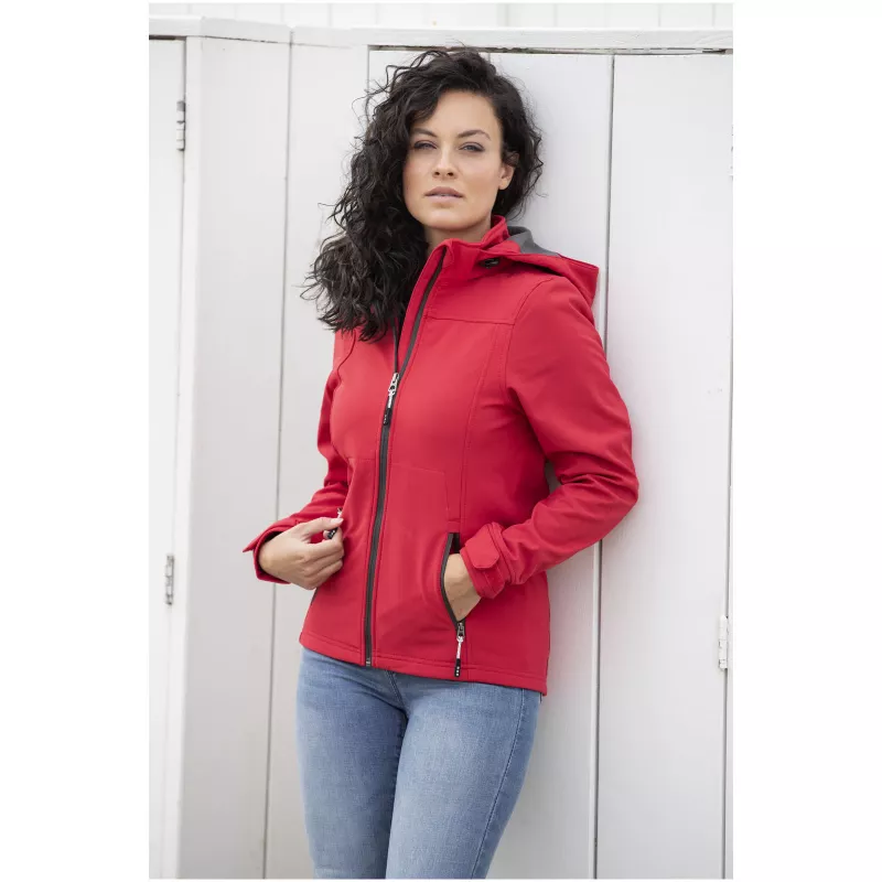 Damska kurtka softshell Langley - Czerwony (39312-RED)