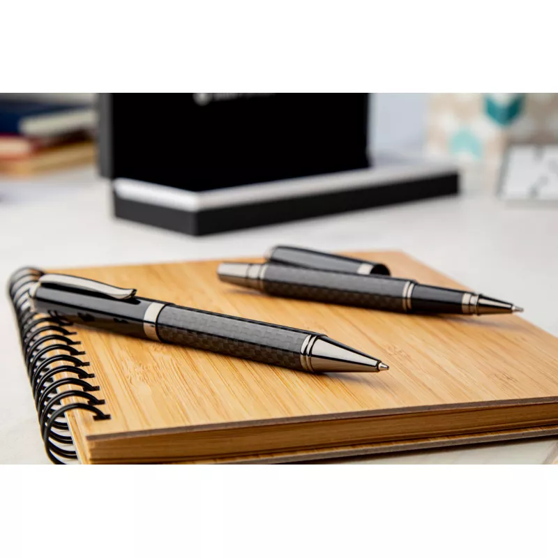 Rimbaud zestaw długopisów - czarny (AP805990)