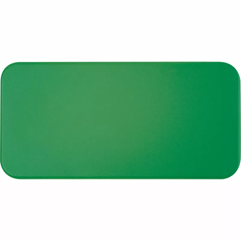 Power bank z ABS z recyklingu 10 000 mAh PRESTON - zielony (3549409)