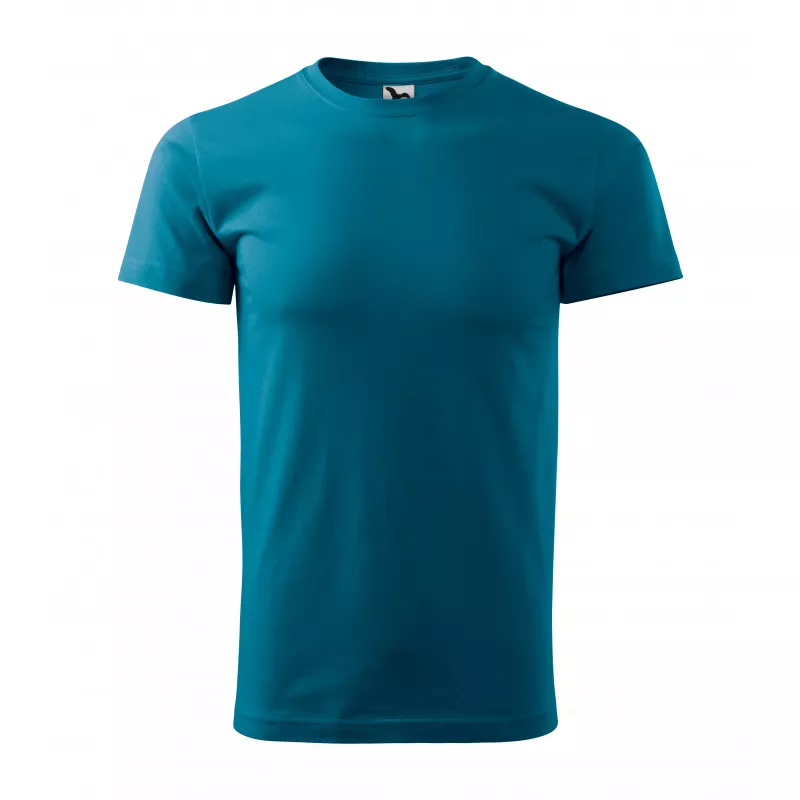 Koszulka bawełniana 160 g/m²  MALFINI BASIC 129 - Petrol blue (ADLER129-PETROL BLUE)