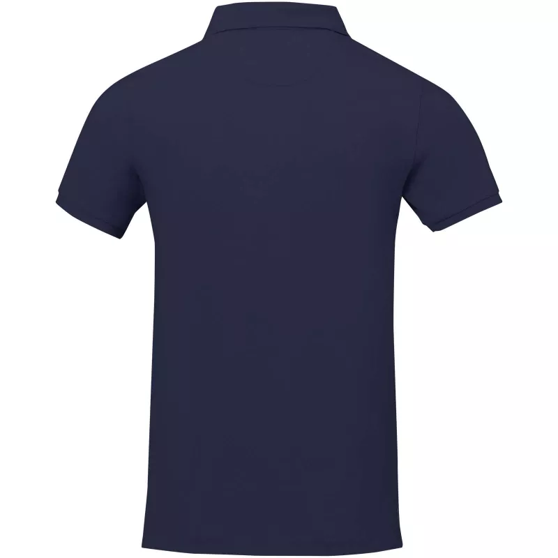 Męskie polo Calgary z krótkim rękawem - Granatowy (38080-navy)