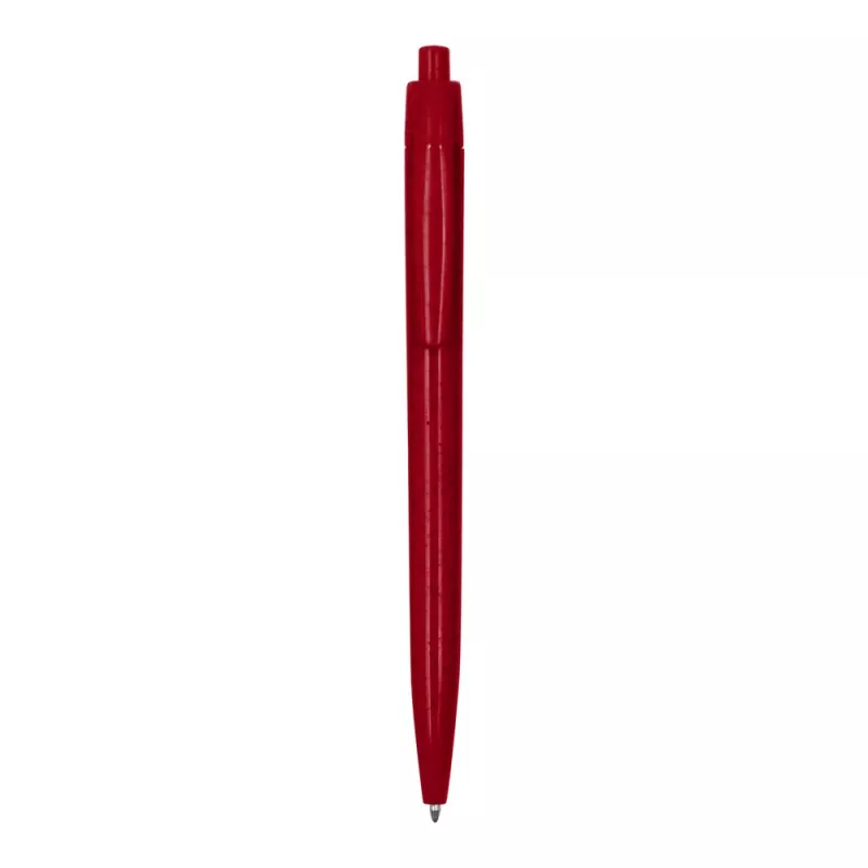 Długopis ze słomy pszenicznej | Joan - czerwony (V1979-05)