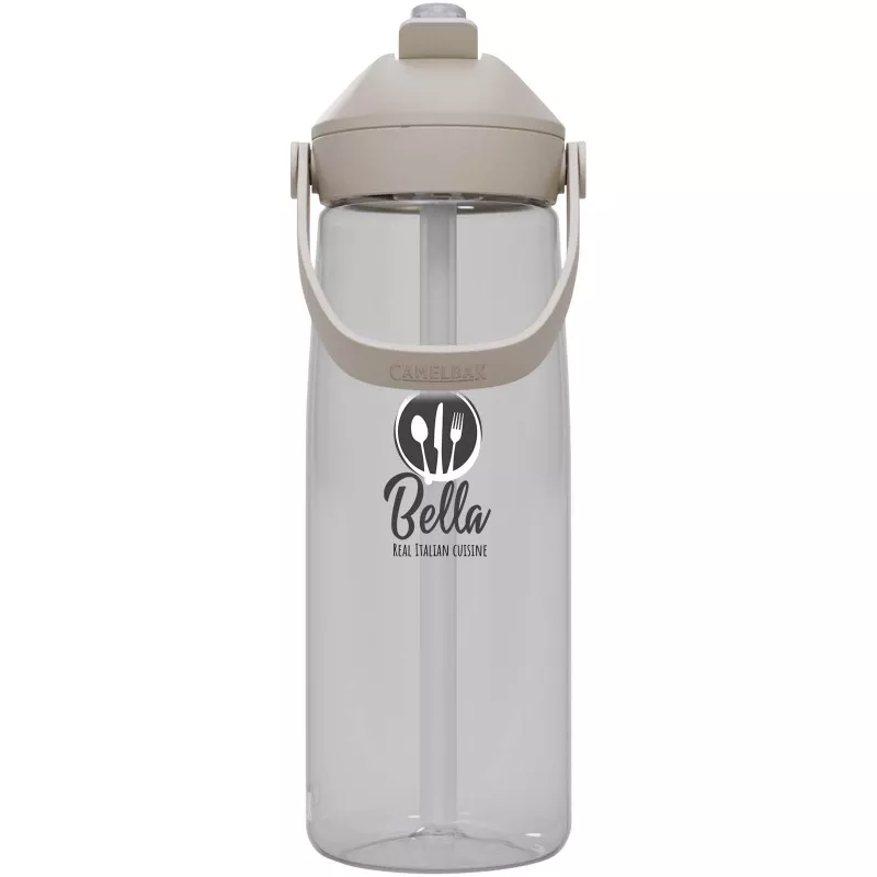 Camelbak® Thrive Flip 750 ml Tritan Renew butelka na wodę ze składaną słomką - Przezroczysty bezbarwny (10088601)