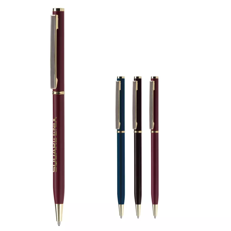 Metalowy długopis Slim - niebieski (LT87060-N0011)