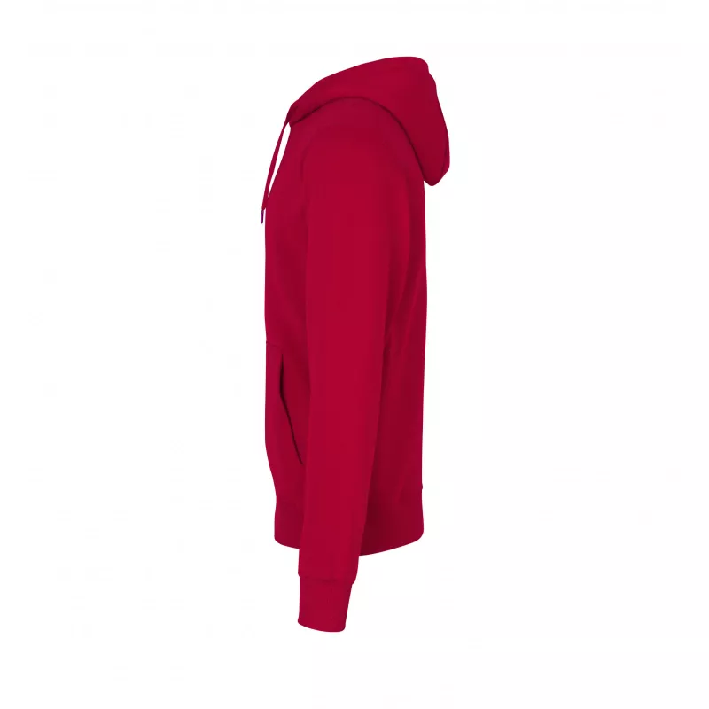 Bluza z kapturem ID CORE/zip 0638 300 g/m² - Red (0638-RED)