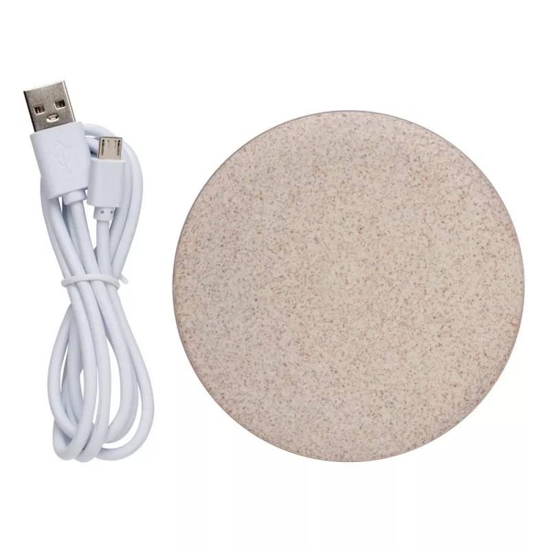 Ładowarka bezprzewodowa 5W - brązowy (P308.729)