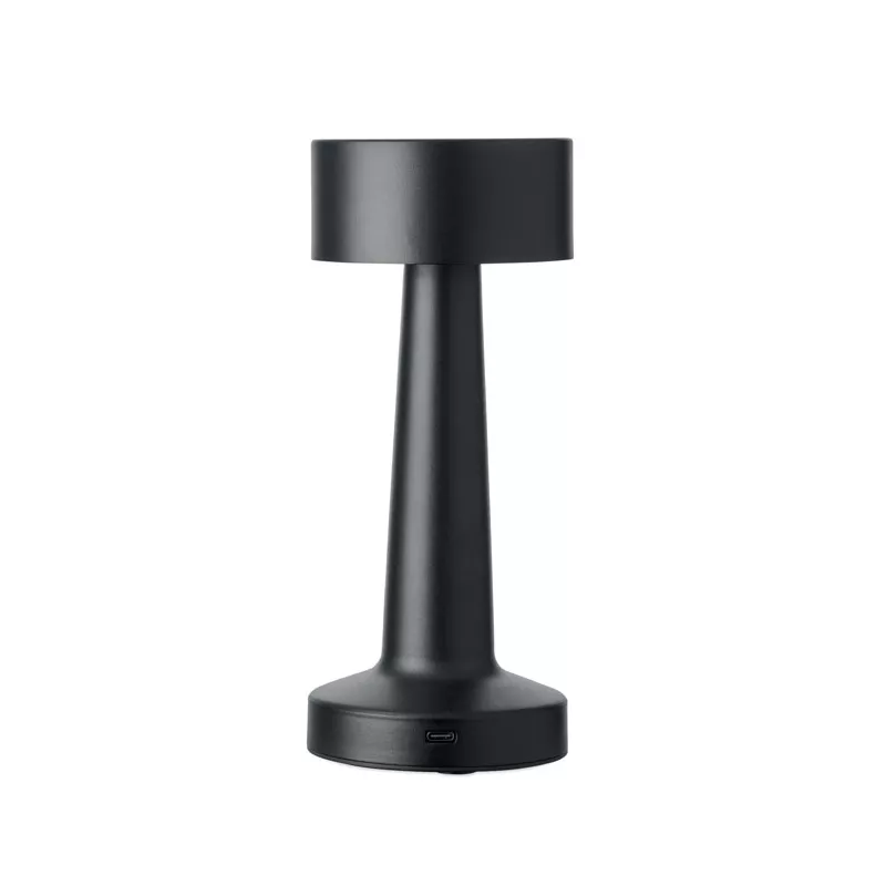 Lampka stołowa LED metalowa 1200 mAh HIERLUZ - Czarny (MO2478-03)