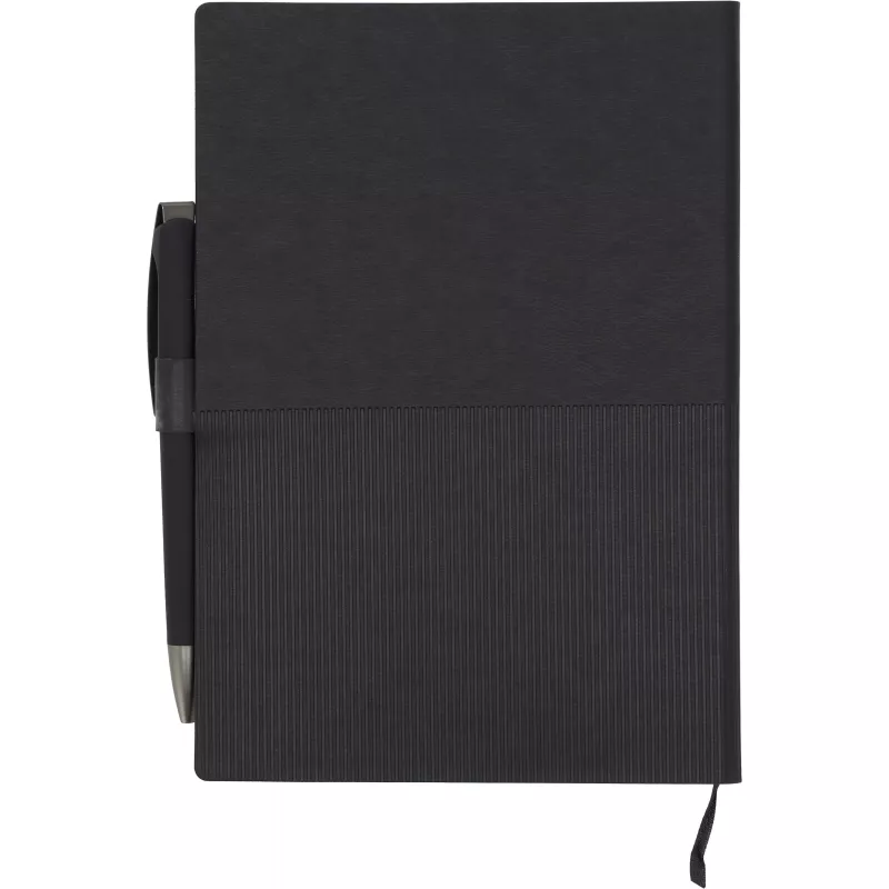 Notes A5 w linie z długopisem MERSIN - czarny (562003)