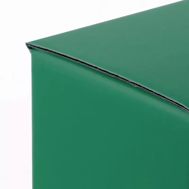 P/713 Pudełko na filiżankę z okienkiem - Zielony mat (P713-Zielony mat)